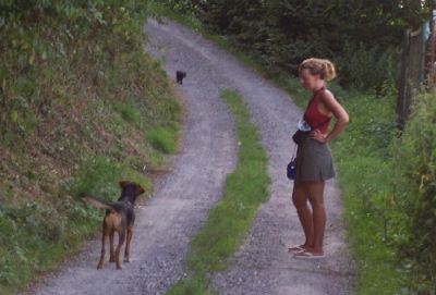 ....im Hintergrund - Julchen!