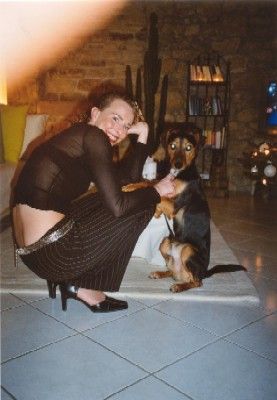 Guck mal - ich kann auch so sitzen wie Melli ;-)